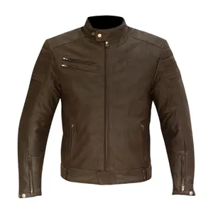 Tamamen özelleştirilmiş motosiklet ceket Premium kalite deri motosiklet ve otomobil yarış erkekler spor için yetişkinler Mohsin takım adı