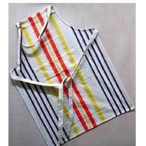 100% algodón orgánico GOTS certificado 220 GSM peso correas ajustables mujeres cocina casera delantal de cocina con estampados - Product Image 1