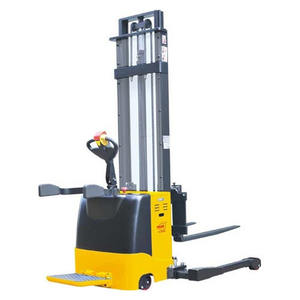 Semi-eléctricas camión de paleta de la buena capacidad nominal 1000/1200/1500 P (kg) certificado CE en venta precio barato de la venta caliente - Product Image 1