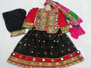 Dresses — robe ethnique vintage Banjara, robe traditionnelle de fête Kuchi, parafin/Pakistan, 2022, 2023 - Product Image 3