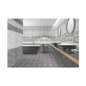 Flower Design Porcelain Wall Tiles Digital Matte 250x750mm Outdoor Non-Slip - Product Image 1