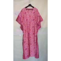 Vintage Seiden Kaftan Sommerkleid Brautparty Dusche Maxi Tunika Strandbekleidung Umstandsmode Brautjungfernkleid Natürliche Taille Geschenk Für Sie