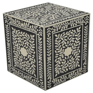 Metier Hàng Mới Về Bán Buôn Nhà Máy Giá Rẻ Đồ Trang Trí Hiện Đại Sang Trọng Bằng Gỗ Tếch Ghế Hình Vuông Cổ Điển Có Ngăn Kéo - Product Image 6