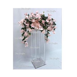 Centro de mesa de boda de hierro y cristal con centro de mesa decorativo de Calidad exclusiva para uso en fiestas de boda - Product Image 6