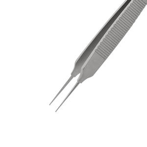 Pince à iris droite professionnelle Bonn sans guide, 1x2 dents, 7,0 cm, en acier inoxydable de haute qualité - Product Image 6