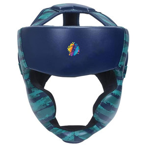 Formula1 Industries FI-6104 High Quality Genuine Leather Boxing MMA Taekwondo <b>Training</b> <b>Head</b> Guard - Product Image 1