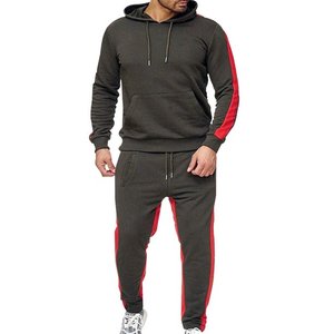 ชุดวอร์ม2ชิ้นพอดีตัวลำลองใส่ได้ทั้งชายและหญิงแจ็คเก็ตกางเกงขายาวมีฮู้ดระบายอากาศได้ดีเป็นมิตรกับสิ่งแวดล้อมสำหรับฤดูใบไม้ผลิฤดูใบไม้ร่วง - Product Image 6