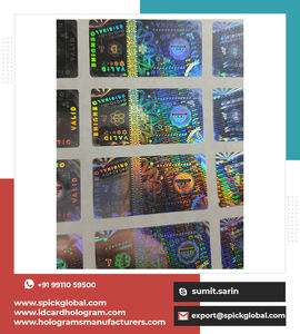 Fabricante de Etiquetas Adhesivas de Seguridad con Hologramas Holográficos - Product Image 4