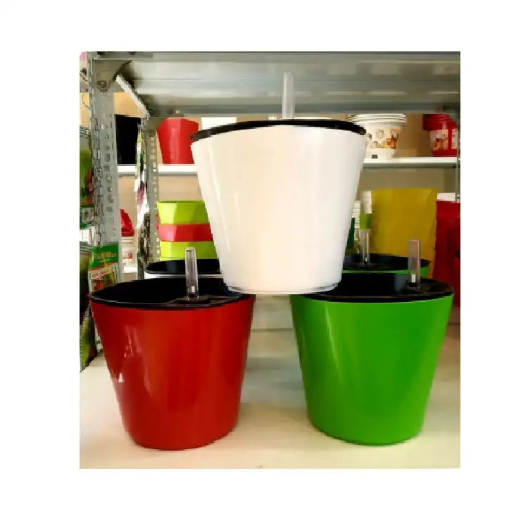 Smart feature flower pot plant Auto watering Flower POT from Vietnam for office decoration modern style