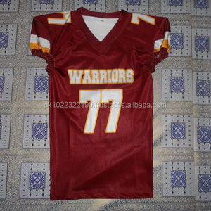 Maillots de football américain personnalisables manches courtes respirants design grande taille pour les sports d'été - Product Image 2