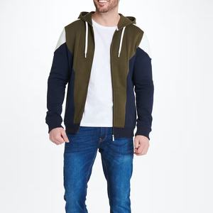 เสื้อฮู้ดซิปรูดซิปของผู้ชายผ้าฝ้าย35% โพลีเอสเตอร์โอเวอร์ไซส์ไซส์ไซส์ใหญ่พิเศษ - Product Image 3