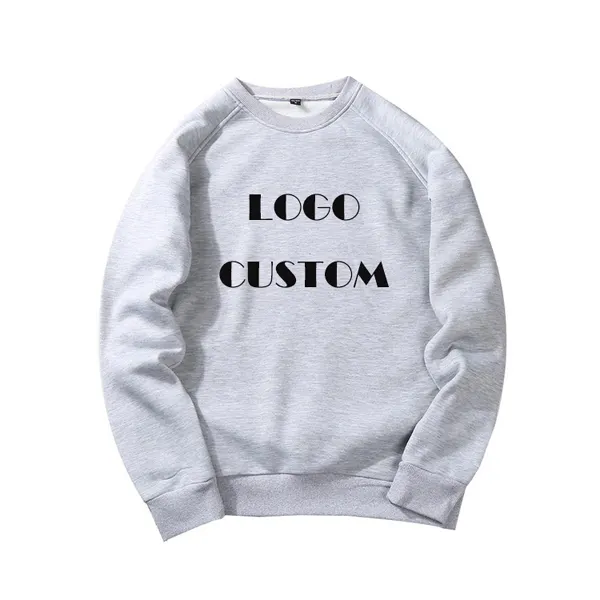 Custom color baby clothes sweatershirt French terry unisex toddler top pullover sweatershirt