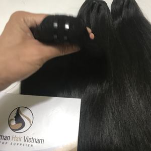 Cheveux humains vierges de style vietnamien Double Drawn, lot de mèches naturelles de qualité supérieure, vente en gros, cuticules - Product Image 4