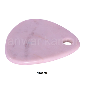 Planche à découper triangulaire blanche de planche à découper de marbre pour la coupe universelle pour la cuisine et le restaurant - Product Image 1