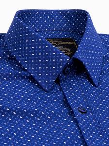 Nouvelle mode haute qualité Offre Spéciale vente en gros pas cher 100% coton nouveau design élégant manches longues hommes chemise - Product Image 4