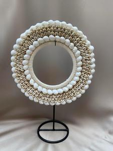 Pinces à coquillage naturelles de couleur verte et blanche, support de Table décoratif Exclusive, pour salon - Product Image 5