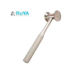 Bergman Mallet Cabeza sólida Instrumento quirúrgico dental Fuente de alimentación manual de acero inoxidable Aprobado por CE - Product Image 1