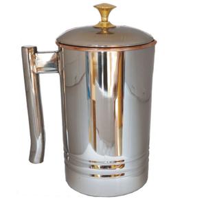 Best Quality Brass Metal Pitcher Custom Design <b>Water</b> <b>Storage</b> <b>Water</b> Tank For Home Tableware Catering Used Dinnerware Table Use - Product Image 2