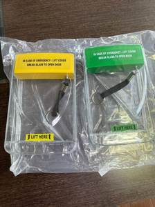 Estación de tope Seku directa de fábrica con sistema de alarma cubierta transparente para uso de incendios en la puerta del hogar cubierta de protección MCP para EDR - Product Image 2