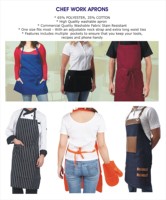 Vestes et uniformes de chef écologiques en gros avec logo personnalisé pour les services d'hôtellerie, de restauration et de traiteur unisexes