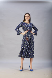 Kurtis cho phụ nữ thiết kế phụ nữ Ấn Độ plazzo cô gái Ấn Độ ăn mặc áo khoác dupatta dài kurti len phụ nữ kurtas cotton reyon may shalwar kameez - Product Image 4