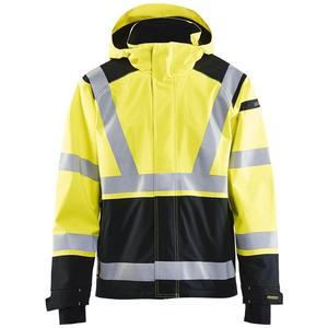 Veste réfléchissante haute visibilité en gros pour la sécurité routière et au travail, logo personnalisé, fabriquée en coton/nylon/polyester, service OEM - Product Image 1