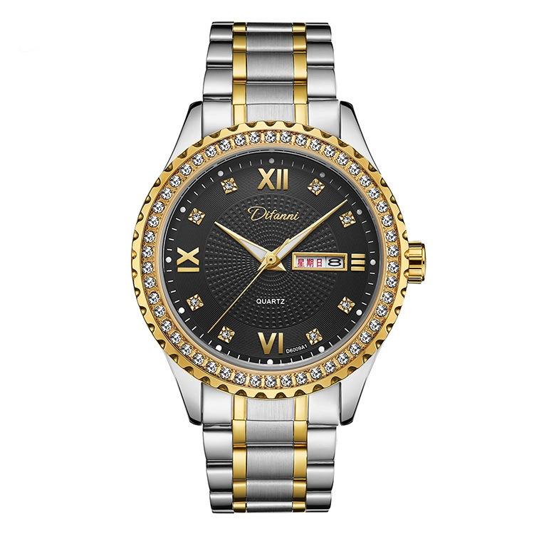 two tone with black dial