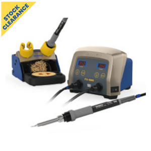 Estación de Soldadura de Doble Puerto HAKKO ORIGINAL FX889-19, Tipo Pistola de Calor, para Reparación de SMD, Sin Plomo, Segura contra Descargas Electrostáticas - Product Image 1