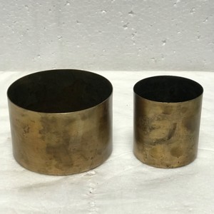 High Quality Table Top <b>Candle</b> Jar Decorative Gold Crackle Antique Farmhouse Use <b>Candle</b> Vessel <b>Scented</b> - Product Image 2