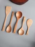 Küchen utensilien Holz küchen geschirr Haus zubehör Kochen Lebensmittel hersteller Kochgeschirr Bio-Set