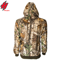 Veste de chasse d'arc-en-ciel pour hommes, vêtements de camouflage professionnel m65, meilleur tenue imperméable, coque souple, veste polaire en coton