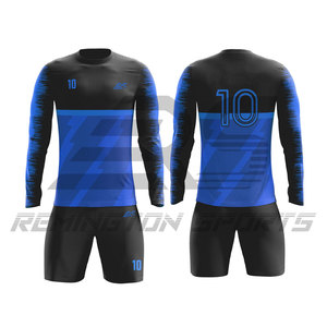 Uniformes de equipo de fútbol transpirables recién llegados, diseño OEM hecho en fábrica, uniforme de equipo de fútbol - Product Image 3