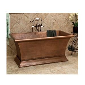 Meilleure vente Baignoire en cuivre avec qualité exclusive Baignoire de taille et de forme personnalisées pour la salle de bain - Product Image 2