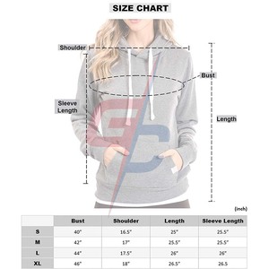 Jersey de proveedor de Sudadera con capucha de moda con forro polar de manga larga activa para mujer con talla grande - Product Image 5