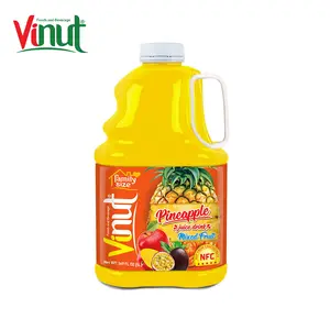 169 fl oz VINUT菠萝汁饮料混合水果 (家庭大小) 菠萝汁生产线果汁经销商