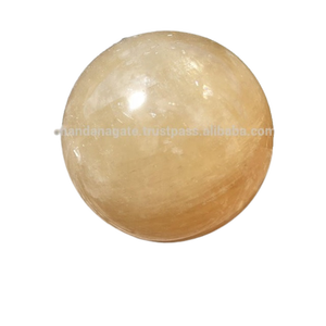 Boule de sphère de cristal de haute qualité miel Calcite sphère de cristal boule de pierre pierre précieuse pierre naturelle cristal de guérison grossiste - Product Image 5