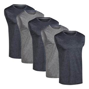 Débardeur de sport PIHA SPORTS pour hommes 100 % coton, dos nageur, pour musculation et entraînement de force - Product Image 6