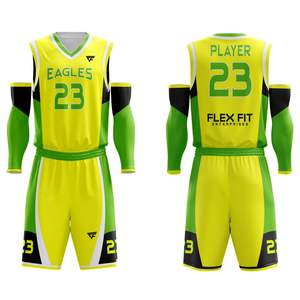 Fabricant professionnel Tissu respirant et confortable Ensembles d'uniformes de basket-ball pour hommes Uniforme de basket-ball de taille personnalisée - Product Image 5