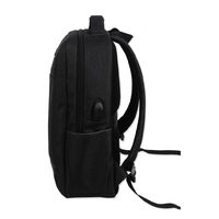 Sac à dos de voyage unisexe antivol pratique toutes saisons avec chargement USB, cadre externe, fermeture éclair étanche pour ordinateur