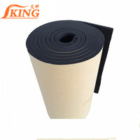 Feuille de mousse de caoutchouc EVA isolante élastomère noire Firstflex pour CVC, épaisseur 13 mm, plage de température -40~150°C