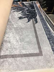 Modern CHROME Jet Machine Collection Reversible Printed Polyester Rug <b>Mat</b> Abstract Woven Technique for Home Bedroom Living Room - Product Image 6