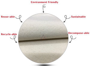 Tela de Algodón Orgánico Ligera 100% Sostenible para Decoración del Hogar, Bolsas, Toldos - Ecológica y Personalizable - Product Image 2