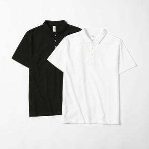 Polos Oversize Nuevo Estilo con Botones, Camiseta Polo de Algodón con Logotipo Personalizado - Product Image 3