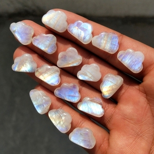 Collar de Cristal Tallado de Cuarzo Rosa con Cabujón de Sailor Moon y Buda |   Esfera de Piedra Lunar Arcoíris, Joyería de Piedras Preciosas de Anime - Product Image 2