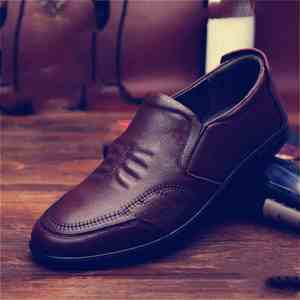 Zapatos casuales de cuero para hombre más baratos 2019 - Product Image 1