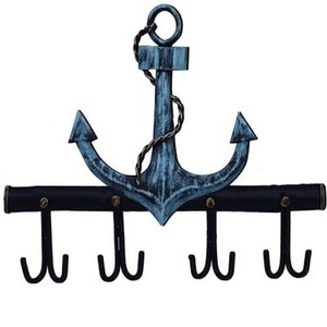 ตะขอแขวนผนังโลหะใช้งานได้หลายฟังก์ชั่นการใช้งานหลากหลายตะขอแขวนผนังทำด้วยมือแบบปรับแต่งขนาดได้ตามต้องการ - Product Image 1