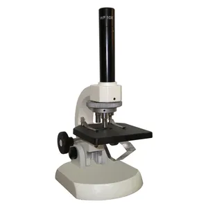 Microscópio RM-1P estudante biológico, microscópio monocular educativo die cast de metal para o corpo estabilidade radical