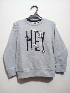 Super Quality Original Branded Labels for Teenage Boys <b>Jumper</b> <b>Long</b> Sleeve Crew Neck Casual Cotton Sweatshirt Bangladesh Summer - Product Image 5