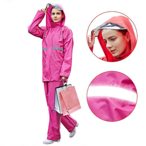Vêtements de pluie dernière conception nouvel arrivage combinaison de pluie unisexe à prix bon marché vêtements de pluie pour hommes et femmes - Product Image 1