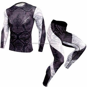 Ensemble de vêtements de Sport pour hommes, tenue de fitness, d'entraînement, de gymnastique, vente en gros, - Product Image 4
